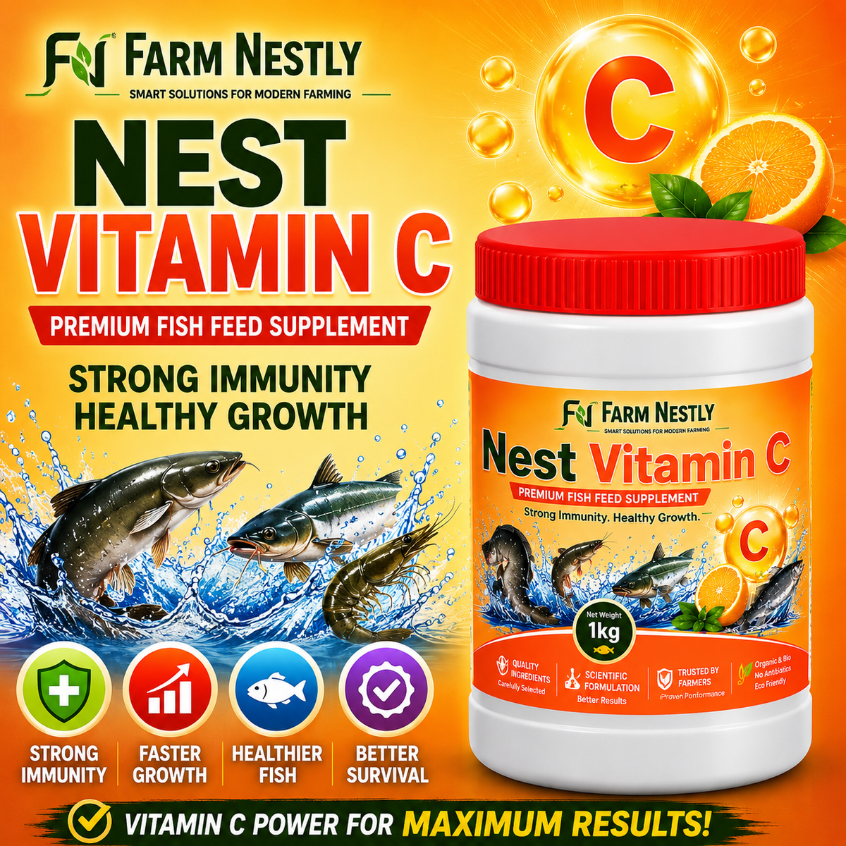 fish feed supplement