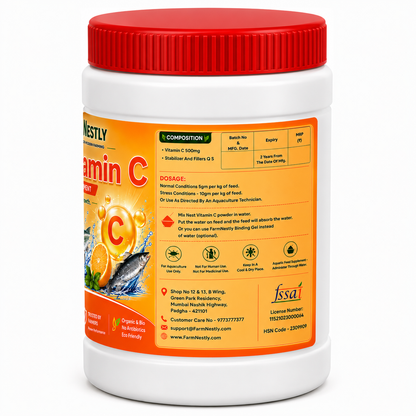 FarmNestly Vitamin C 1kg Fish Feed Supplement